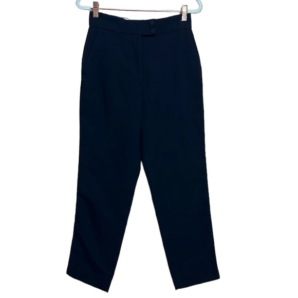Sandro Paris Navy Blue Trouser Pants. Size 4 - Picture 1 of 11